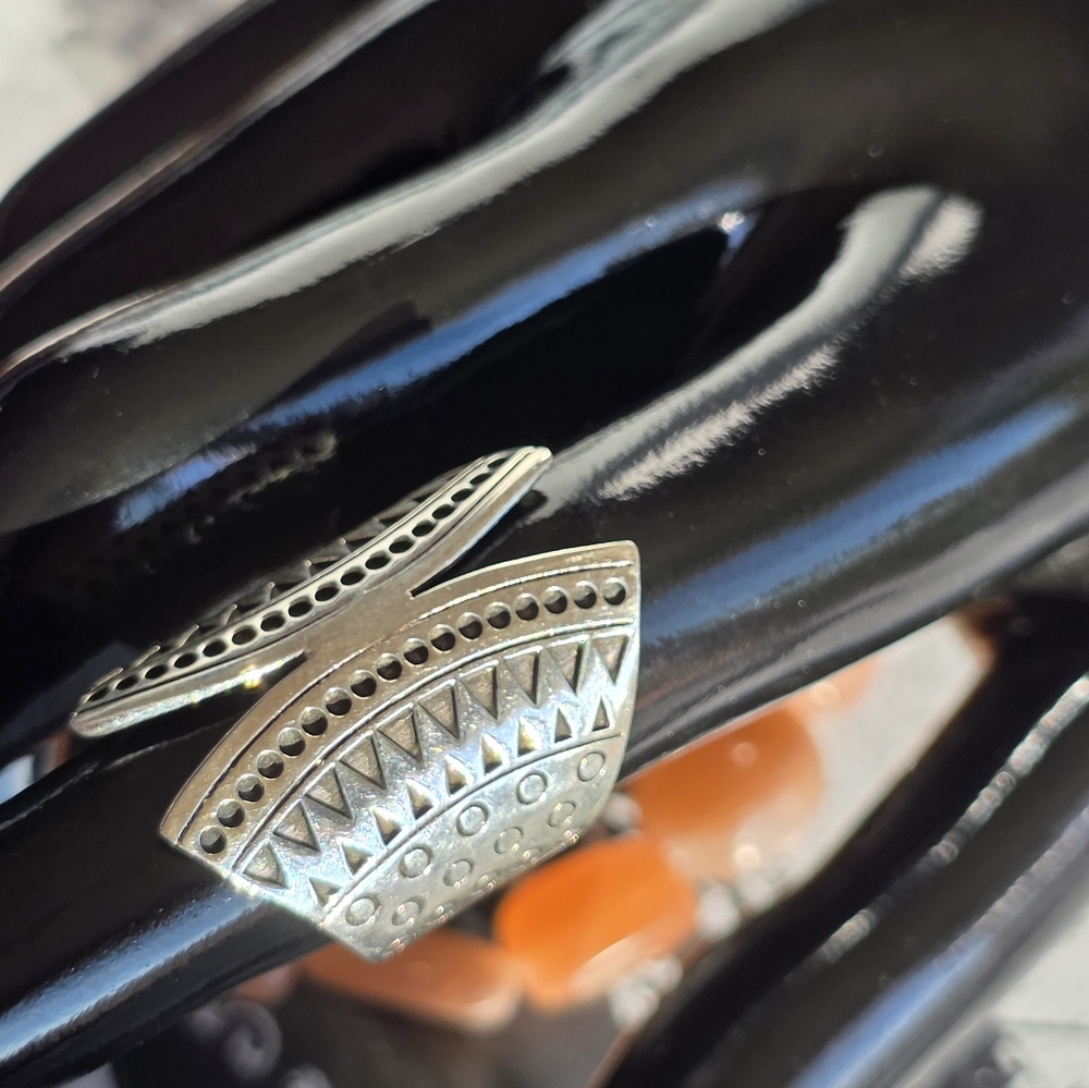 🆕️Chic Sterling Silver Statement Ring~ 6.5